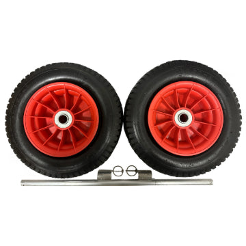 All Terrain Wheel Assembly Kit for DIY Beach / Fishing Cart