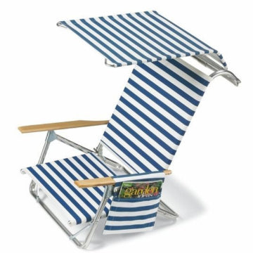 Telescope 700 Universal Canopy Aluminum Frame - Blue / White Stripe Canvas